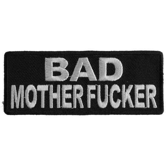 Bad Motherfucker Naughty Patch - 3.75x1.5 inch P1496