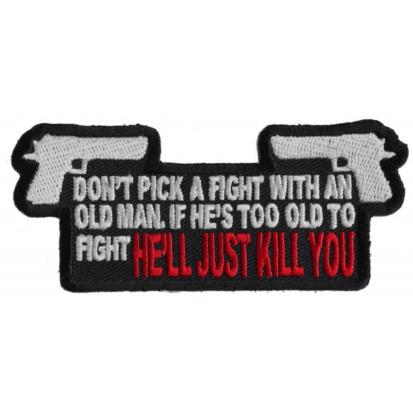 I'm Out Of Estrogen and I Have A Gun Patch - 4x1.5 inch P2970