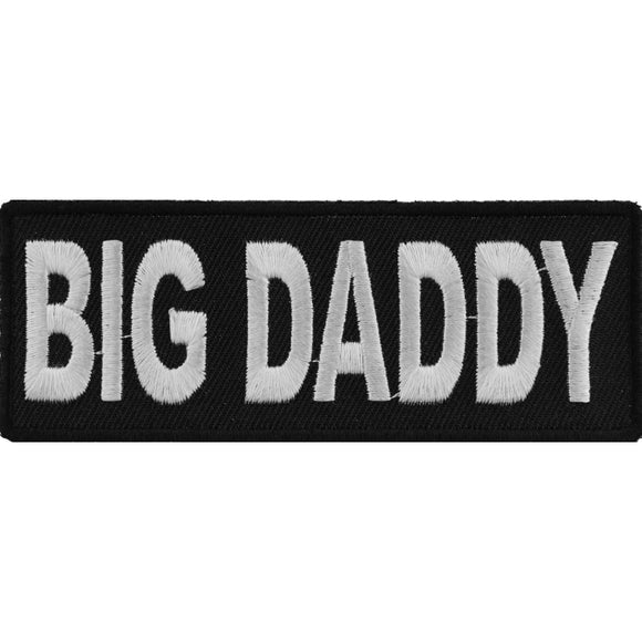 Big Daddy Biker Patch - 4x1.5 inch P3571