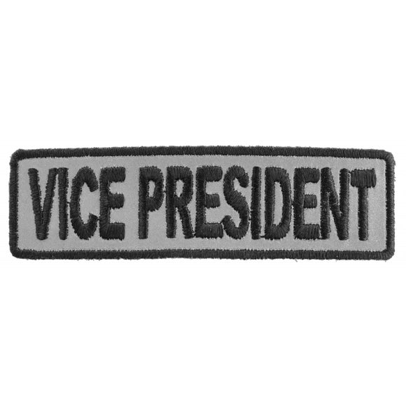 Vice President Patch 3.5 Inch Reflective - 3.5x1 inch P3749