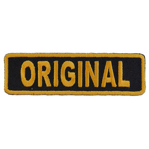 Original Patch In Yellow - 3.5x1 inch P3991