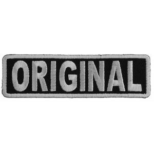 ORIGINAL Patch In Black and White - 3.5x1 inch P4913