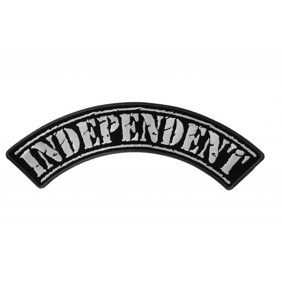 Independent Large Top Rocker Patch - 12x2.5 inch PL4798