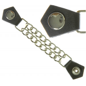 Shiny Plain Vest Extender - 6 inch VX-205